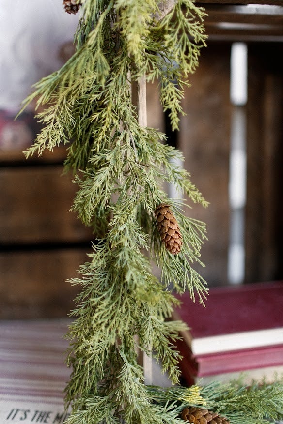 Alpine Cedar Garland | The Little Burlap Barn